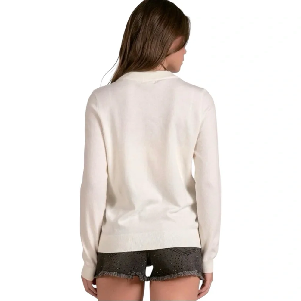 Elan Martini Sweater in Black or White, Sizes XS and S NWT - Picture 9 of 9
